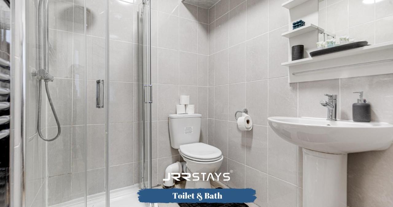 Cardiff Stylish 2 Bedroom Sleeps 6 Wi-Fi - Jrr Stays Ngoại thất bức ảnh