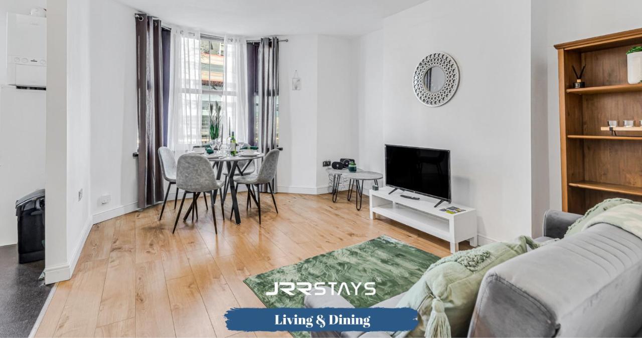 Cardiff Stylish 2 Bedroom Sleeps 6 Wi-Fi - Jrr Stays Ngoại thất bức ảnh