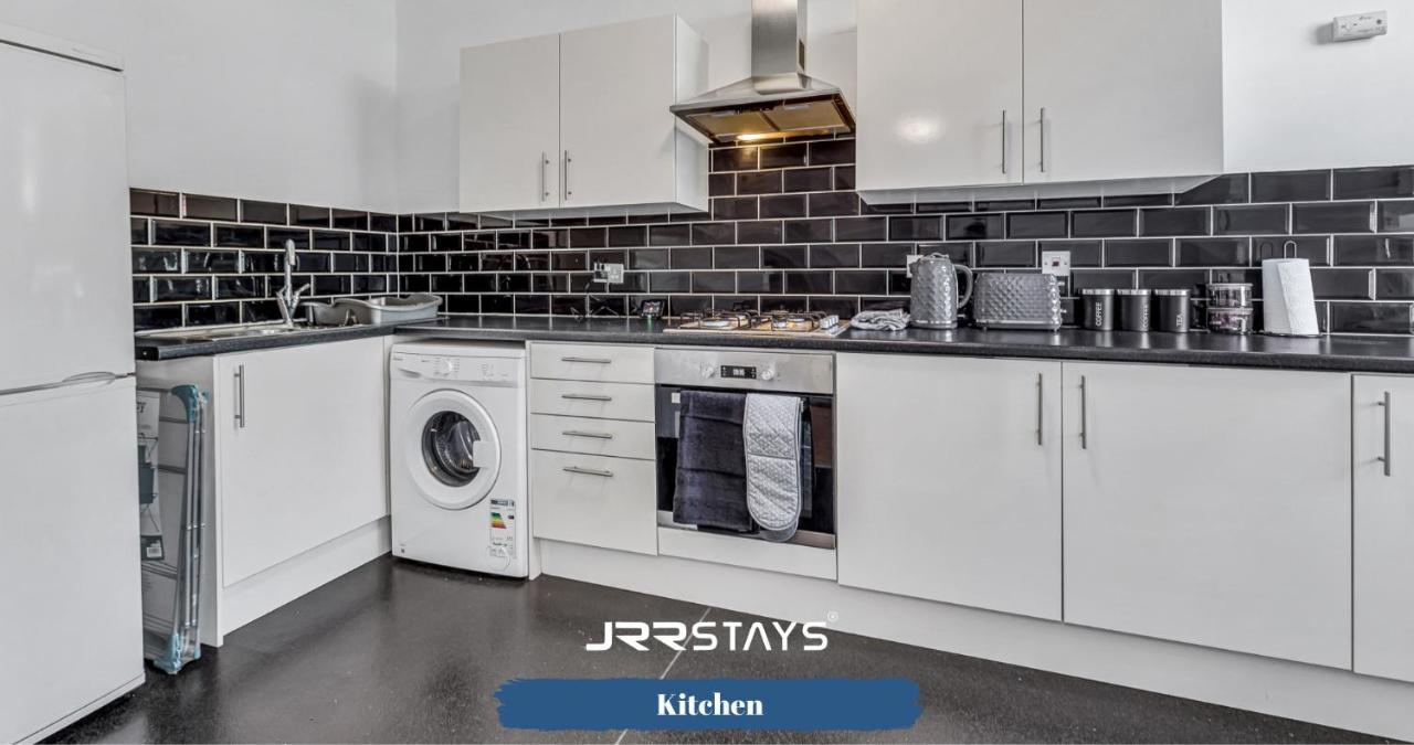 Cardiff Stylish 2 Bedroom Sleeps 6 Wi-Fi - Jrr Stays Ngoại thất bức ảnh