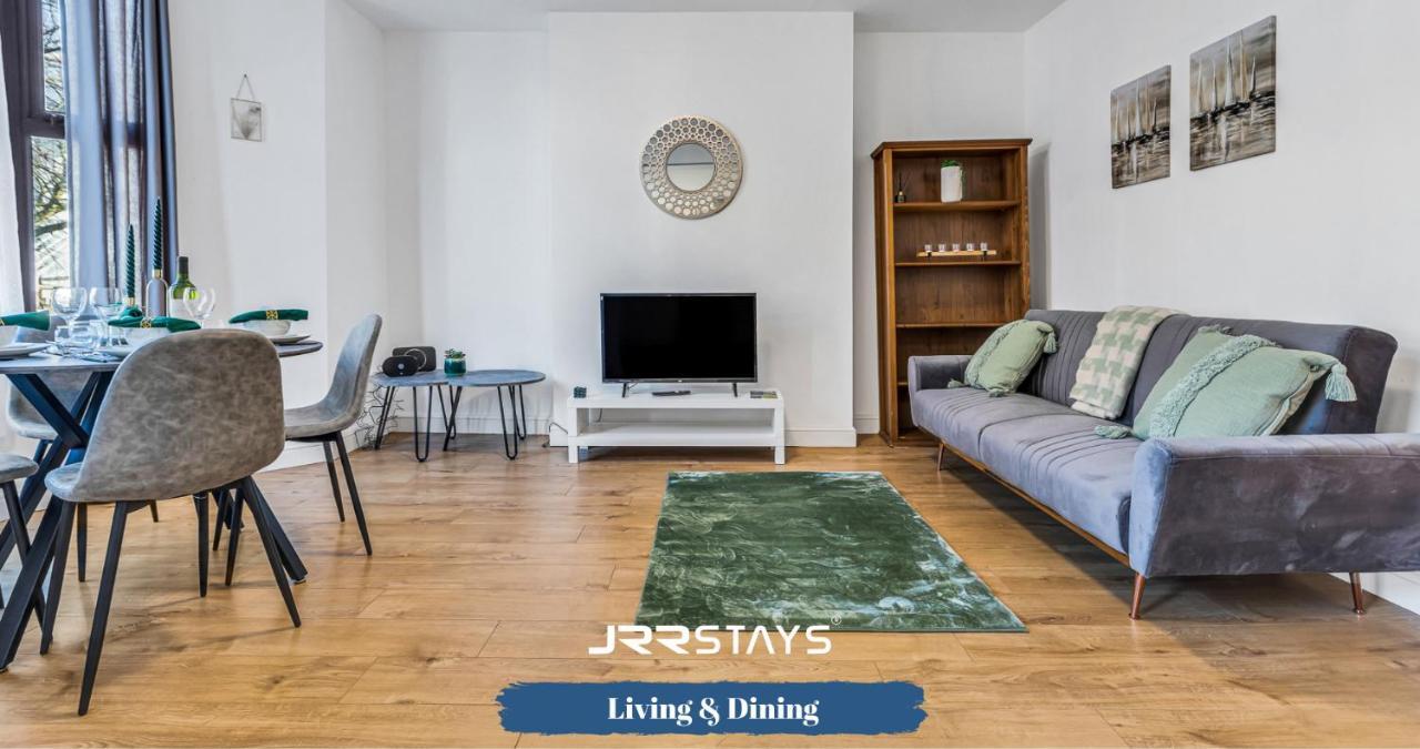 Cardiff Stylish 2 Bedroom Sleeps 6 Wi-Fi - Jrr Stays Ngoại thất bức ảnh